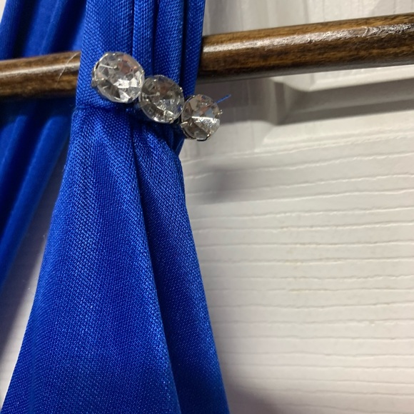 Royal Blue Formal Full-Length Dress - Picture 6 of 11